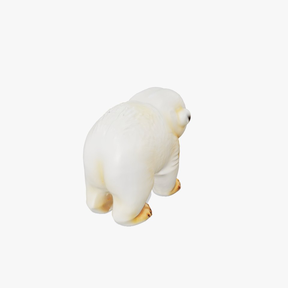 Adorable Polar Bear Cub D Model Pack